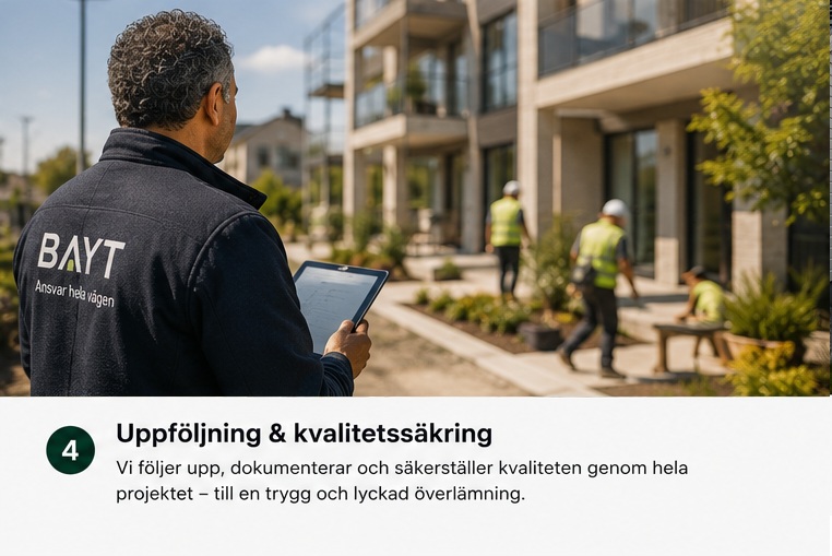 Bayt Projekt bayt bild projketuppföljning